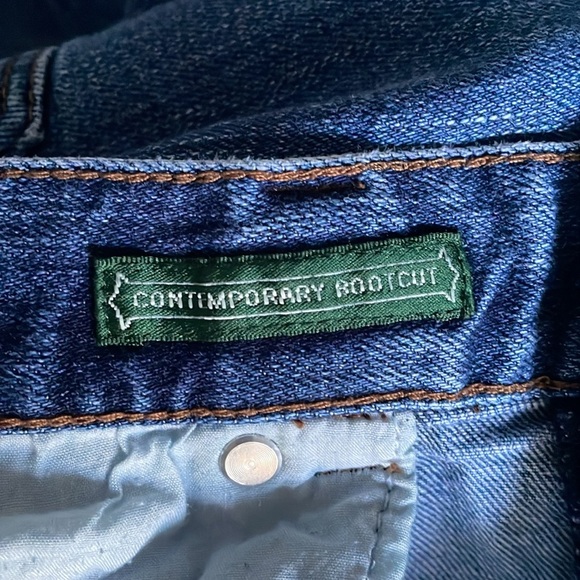 Lauren Co Contemporary Bootcut Premium Vintage Med Blue Wash Jeans Women Size 12 - Picture 6 of 7